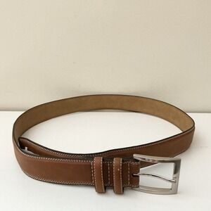 Ryan Seacrest Faux Leather Brown Belt‎ Size 34 Casual